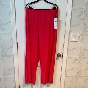 Alo Red Lounge Pants size Large NWT